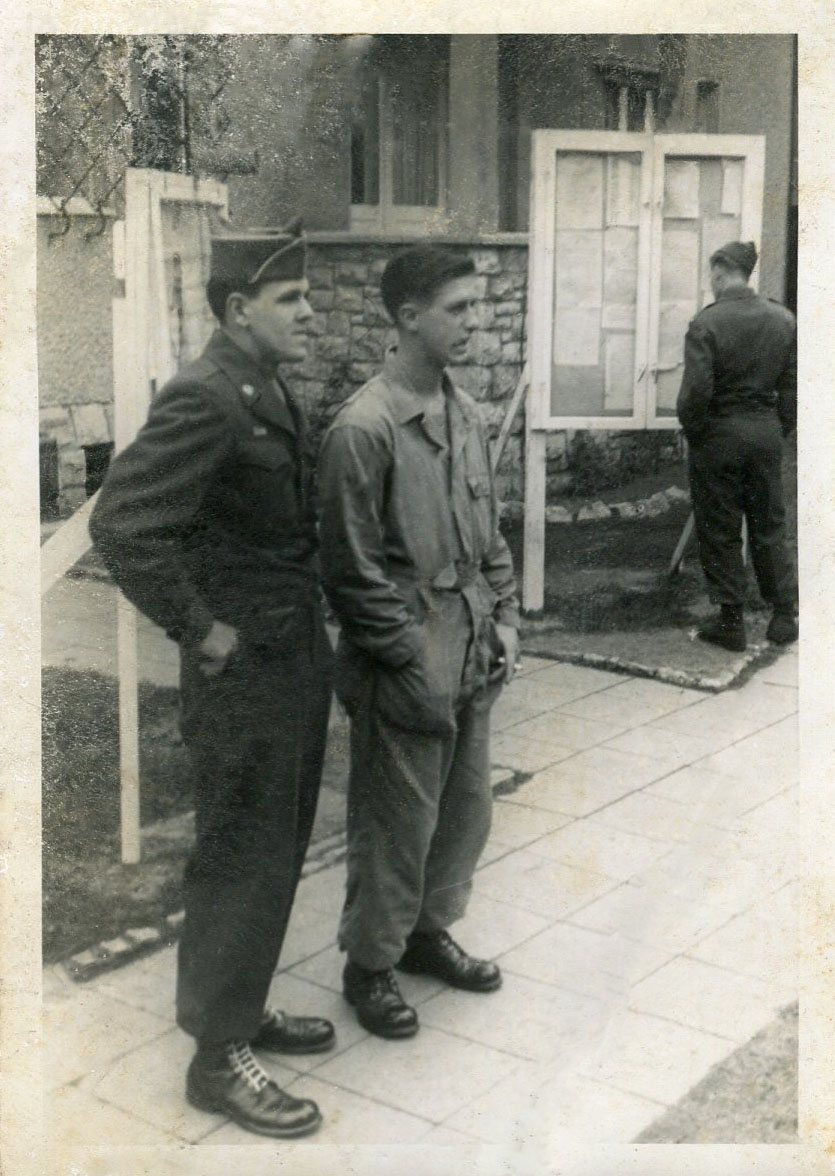 John Diffin and Ralph H. Smith of G company